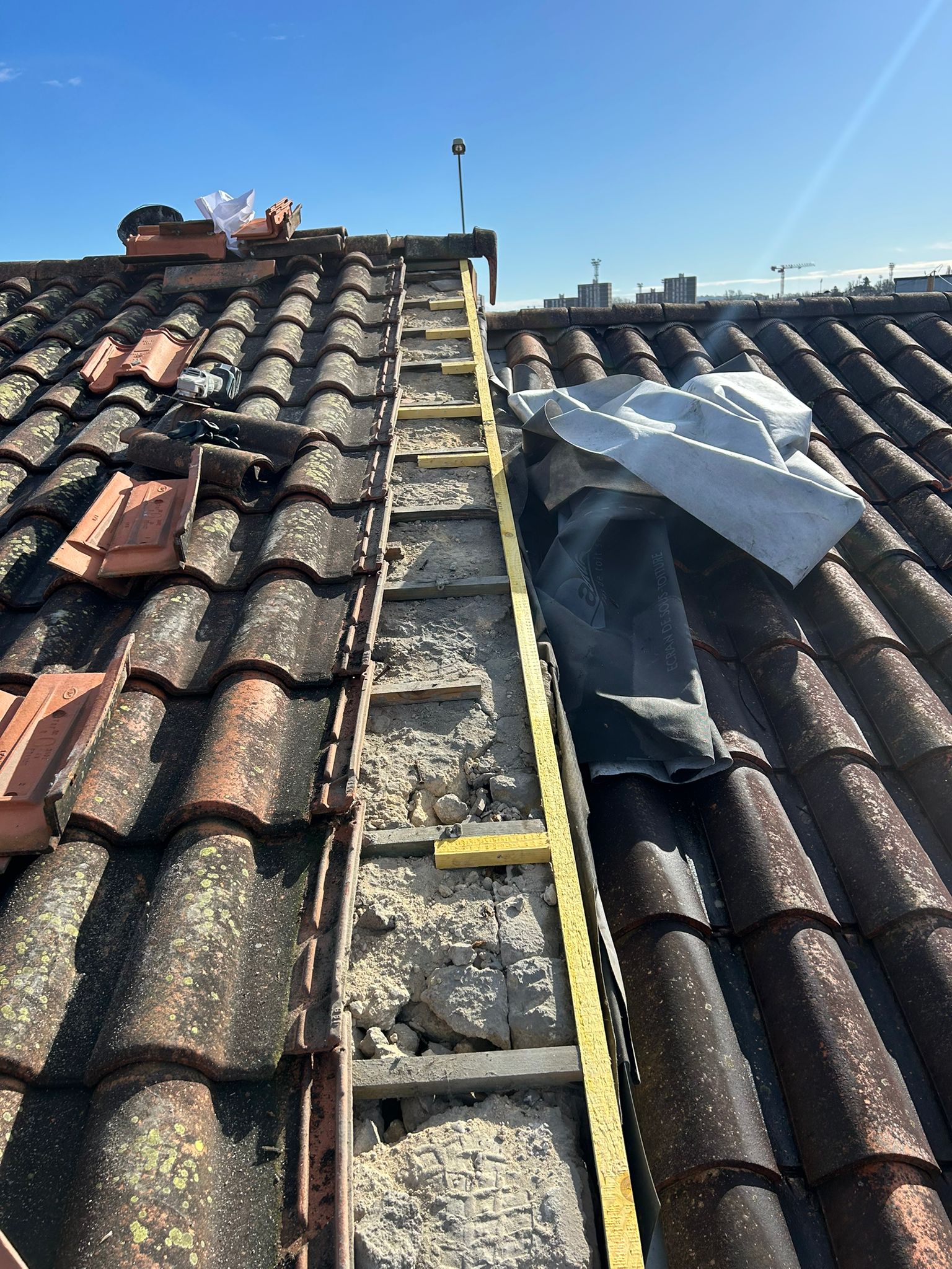 Réparation de toiture