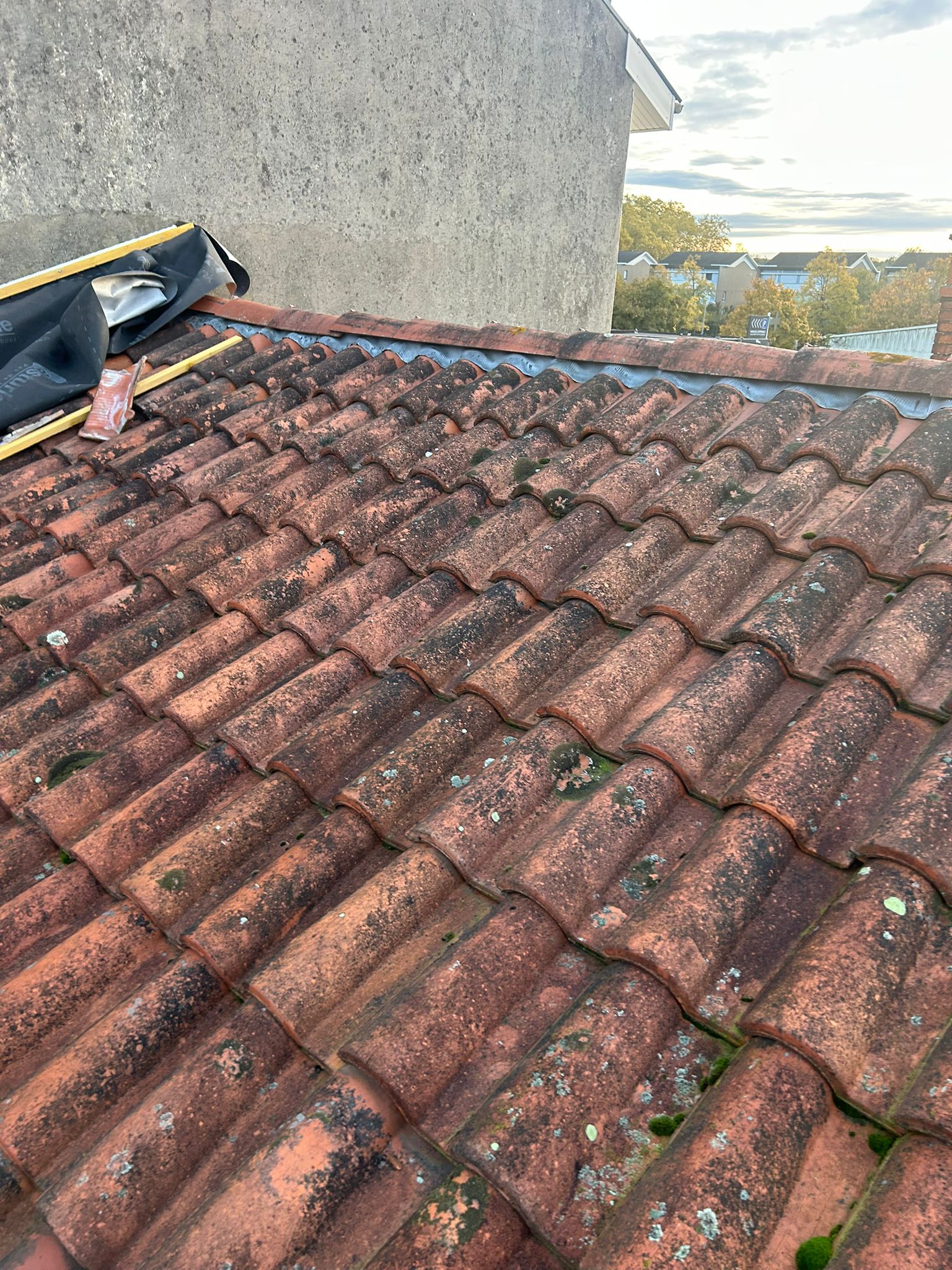 Toiture avant intervention